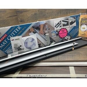 Logan Compact Mat Cutter Model 301-S Precision 32" Straight/Bevel Cutting System